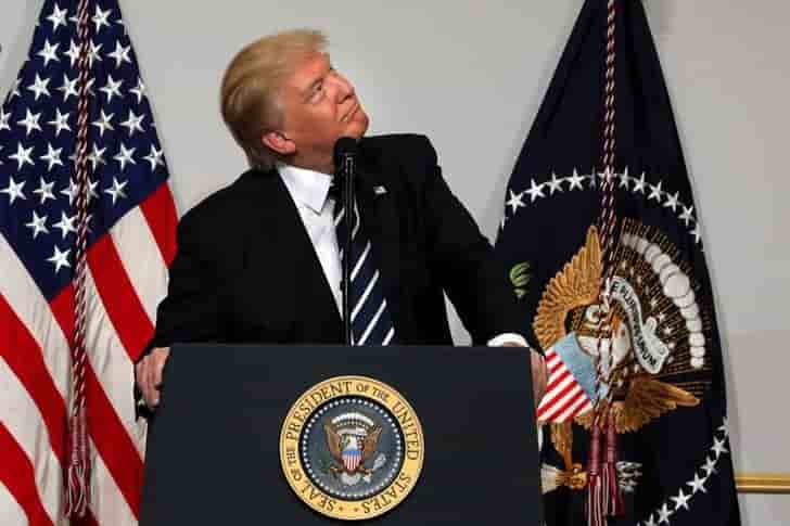 Trump se veut positif pour ses deux premiers mois au pouvoir