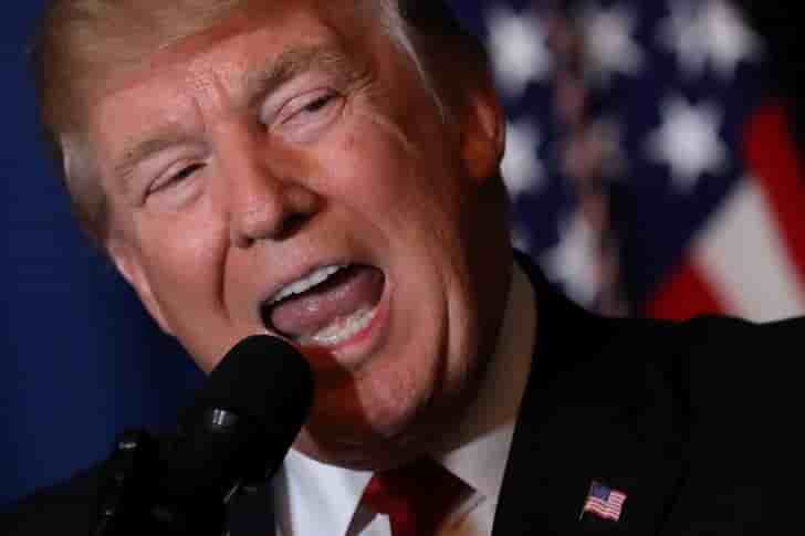 Les partisans de trump divises sur les frappes en syrie