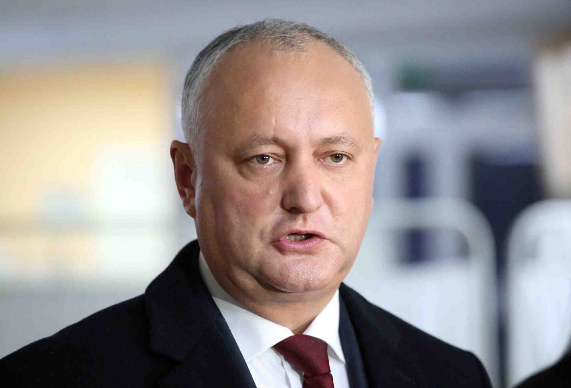 Moldavie: l'ancien president pro-russe igor dodon arrete