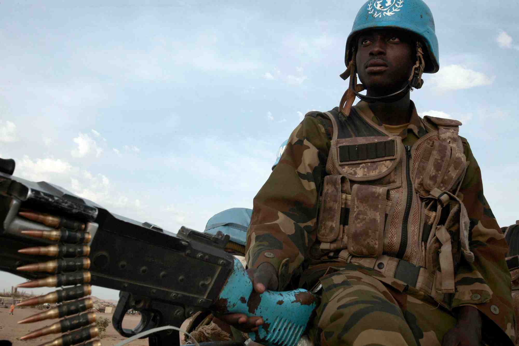 Des unites de casques bleus deployes a la frontiere mali-burkina-niger