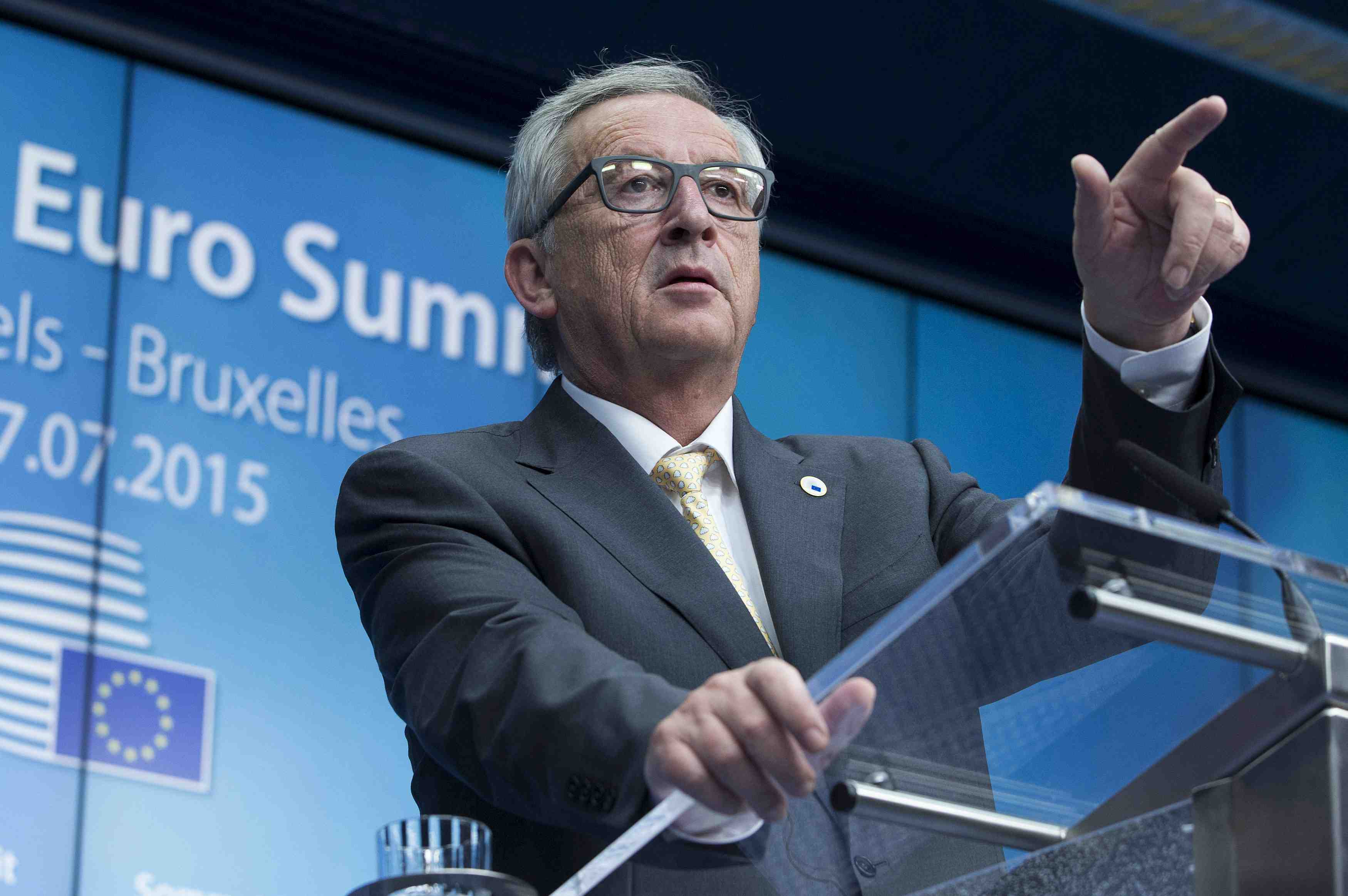 Un scenario detaille de "grexit" tout pret, selon jean-claude juncker