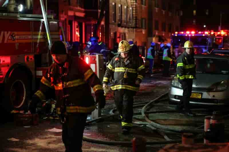Nouvel incendie dans le bronx a new york, 12 blesses