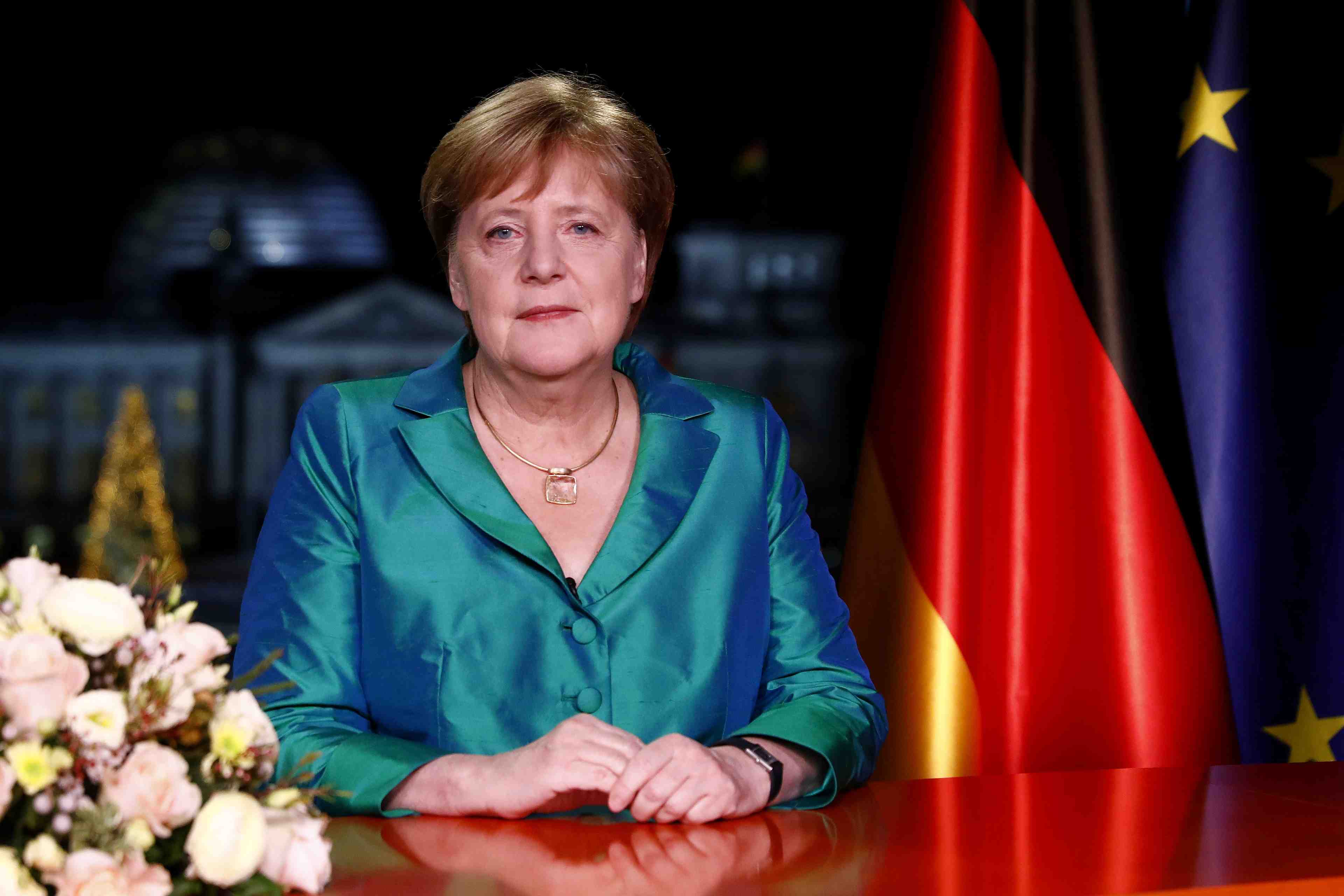 Merkel dit combattre de toutes ses forces le changement climatique