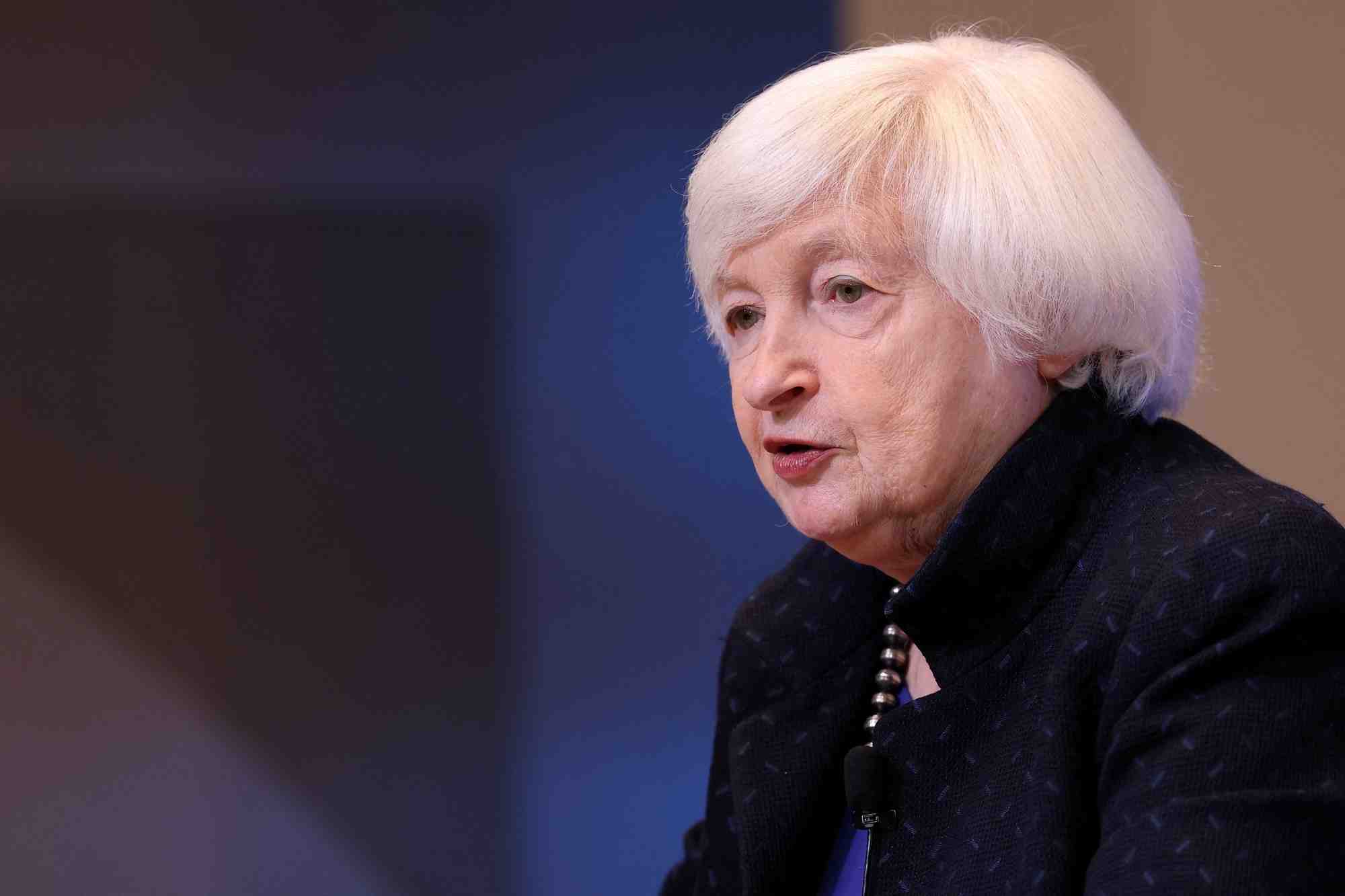 La secretaire au tresor janet yellen