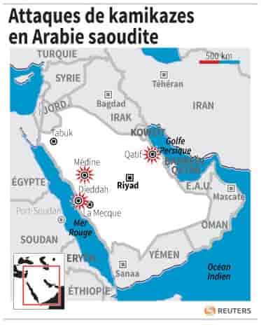 Attaques de kamikazes en arabie saoudite