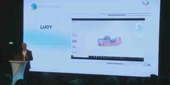 La présentation de la solution Lucy par AnatoScope, Biotech Dental et Circle 4Labs, le 22 mars 2018 à Paris