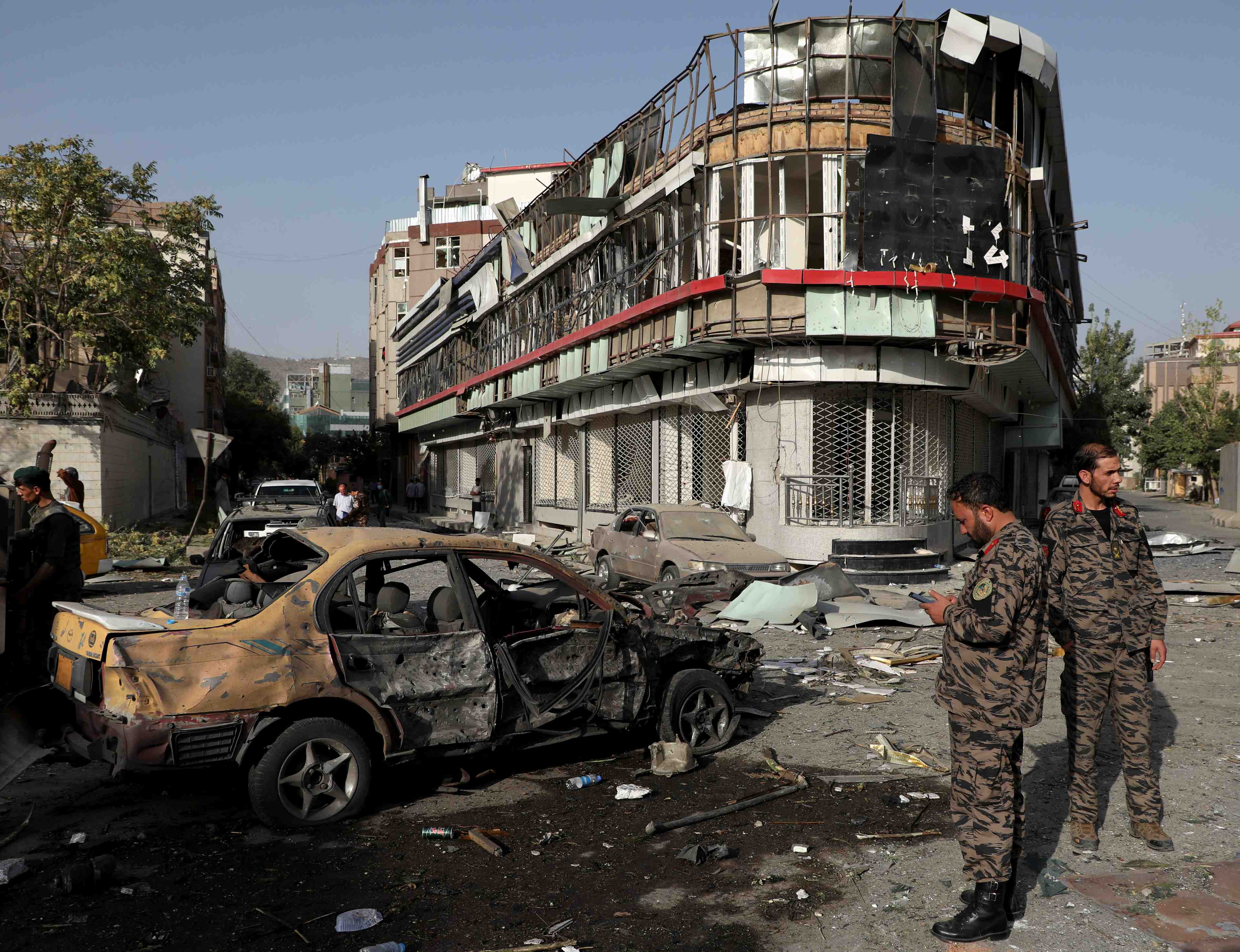 Explosion signalee a kaboul, des blesses