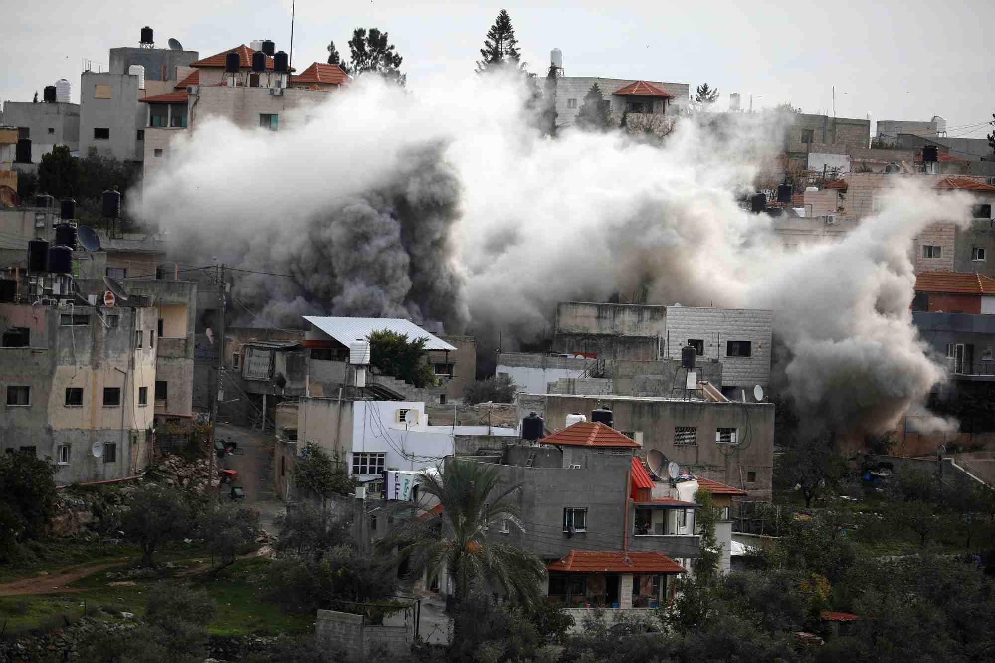 Photo d'archives: operation israelienne pres de jenin