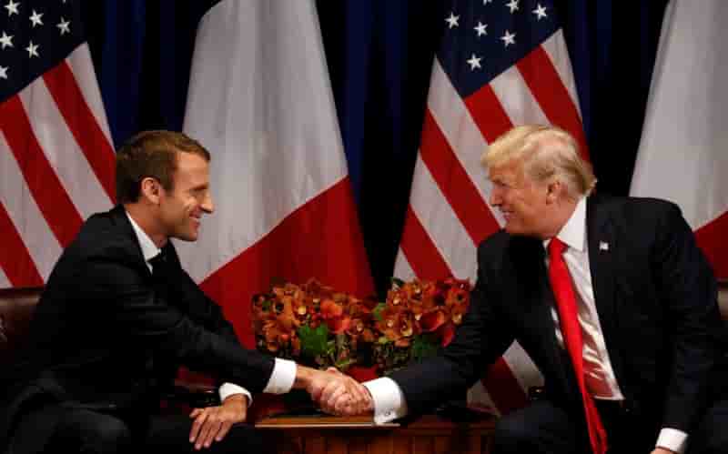 Les pommes de discorde dans la relation "amicale" trump-macron