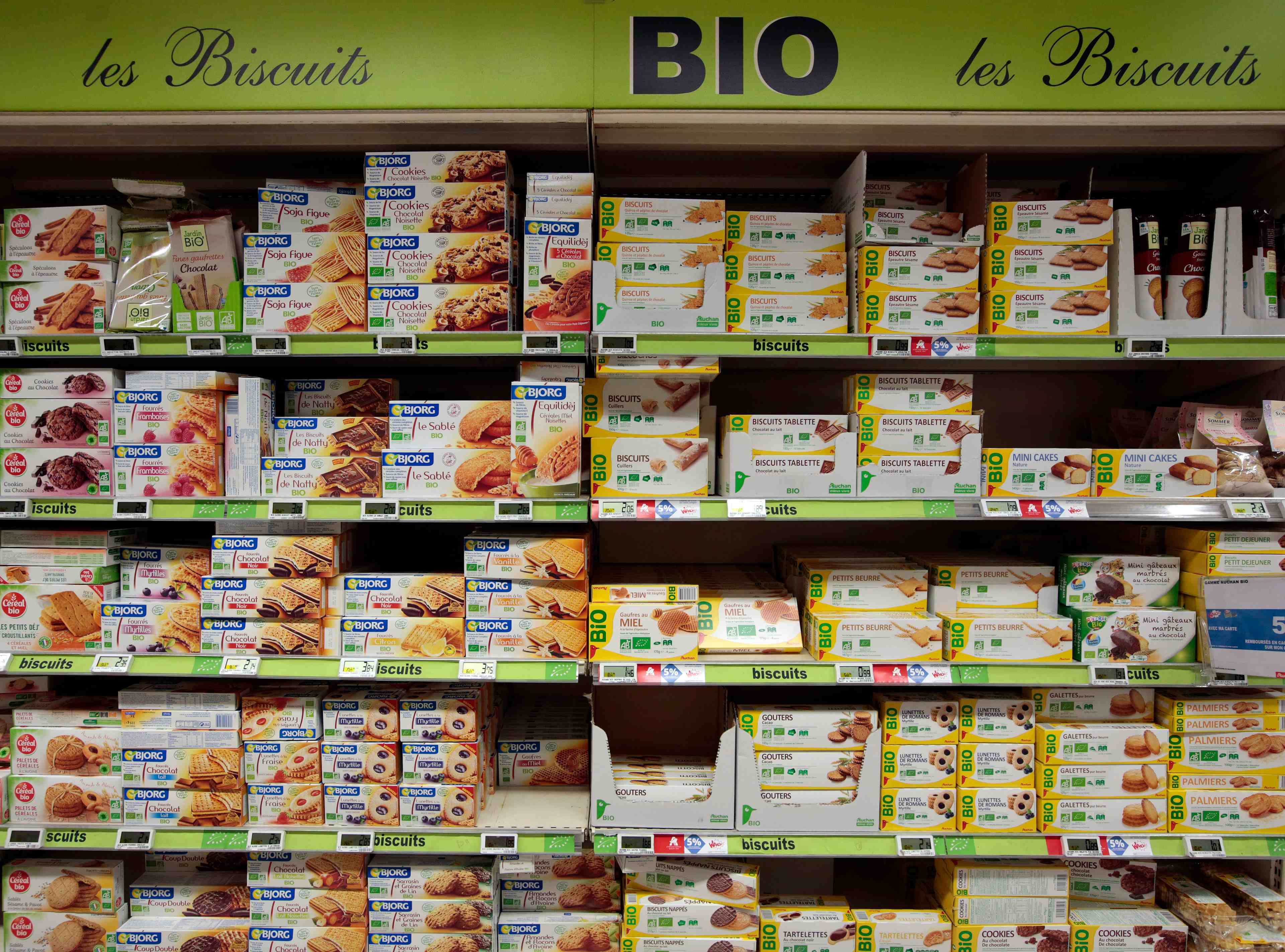 Les consommateurs d'aliments bio moins touches par le cancer