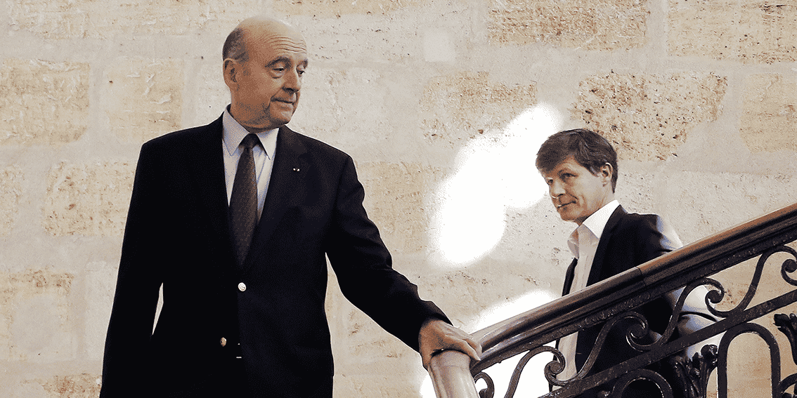 Alain Juppé et Nicolas Florian