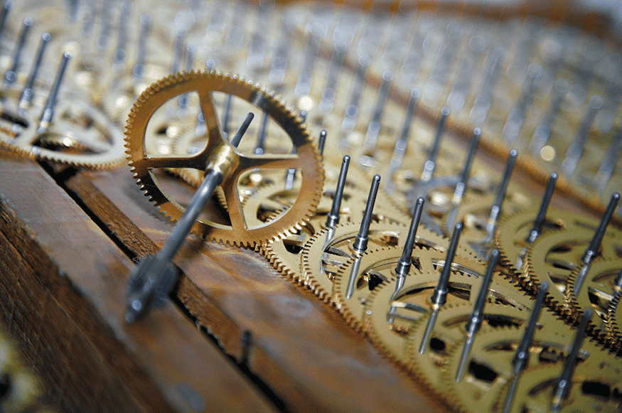 Les engrenages fabriqués à la manufacture Vuillemin
