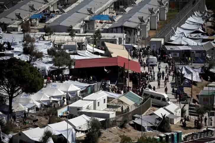 Troisieme deces en une semaine dans le camp grec de moria