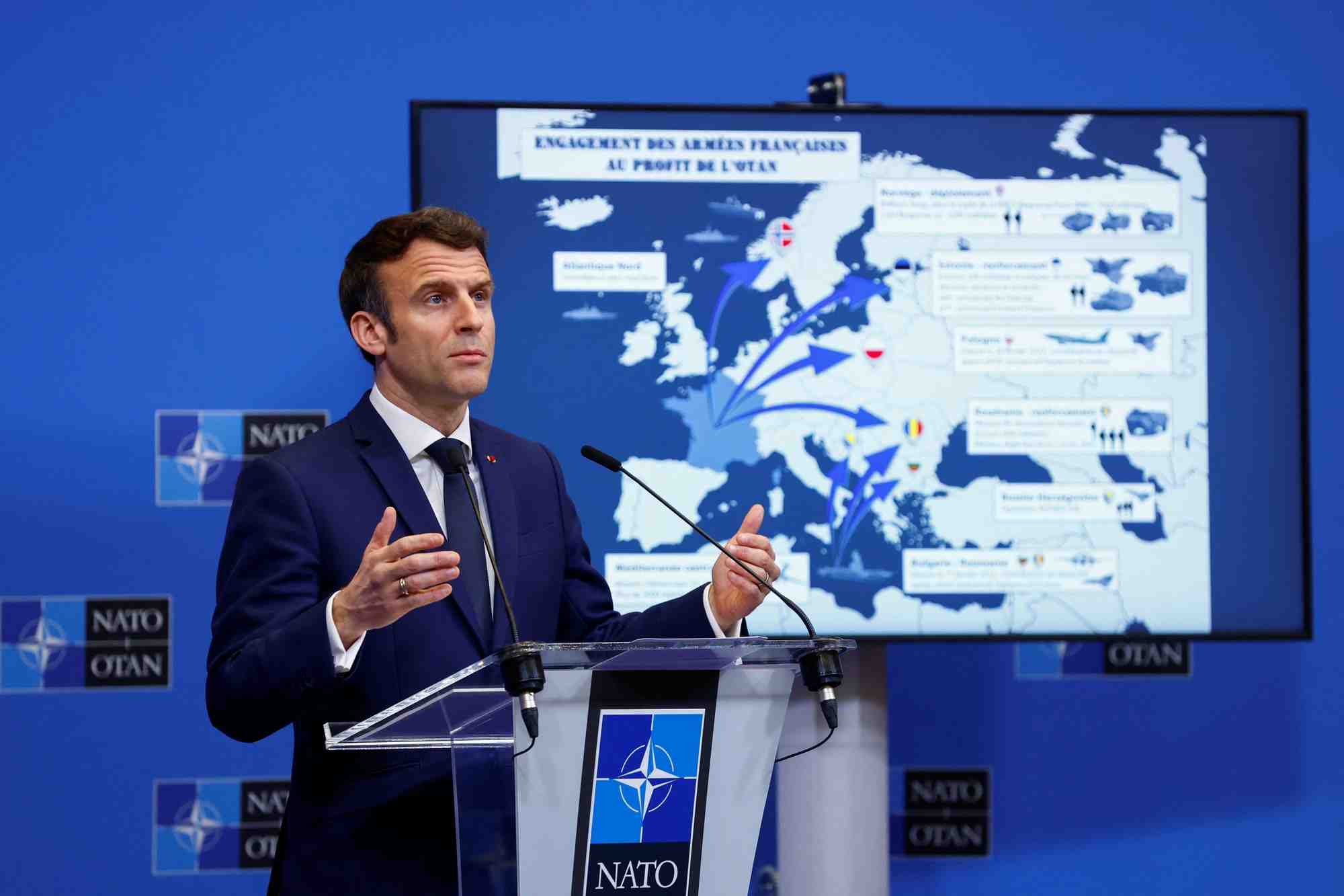 Ukraine: pour macron, la chine ne peut etre qu'une puissance de moderation