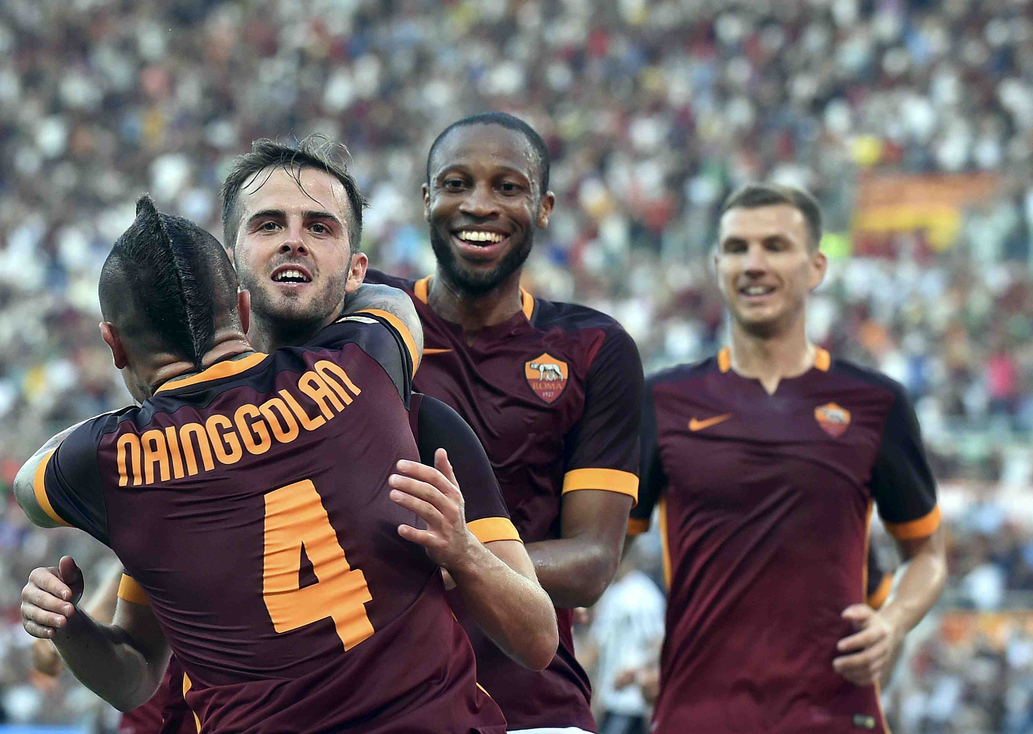 L'as roma enfonce la juventus