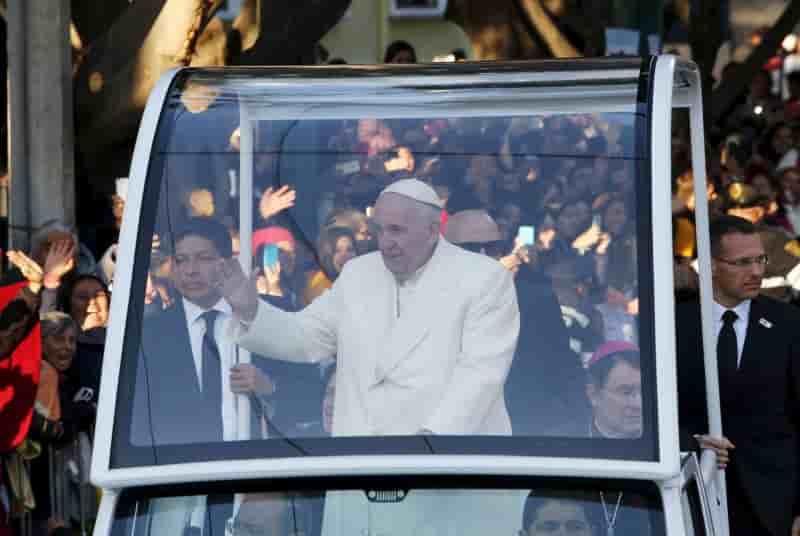 Ciudad juarez, derniere etape du pape au mexique