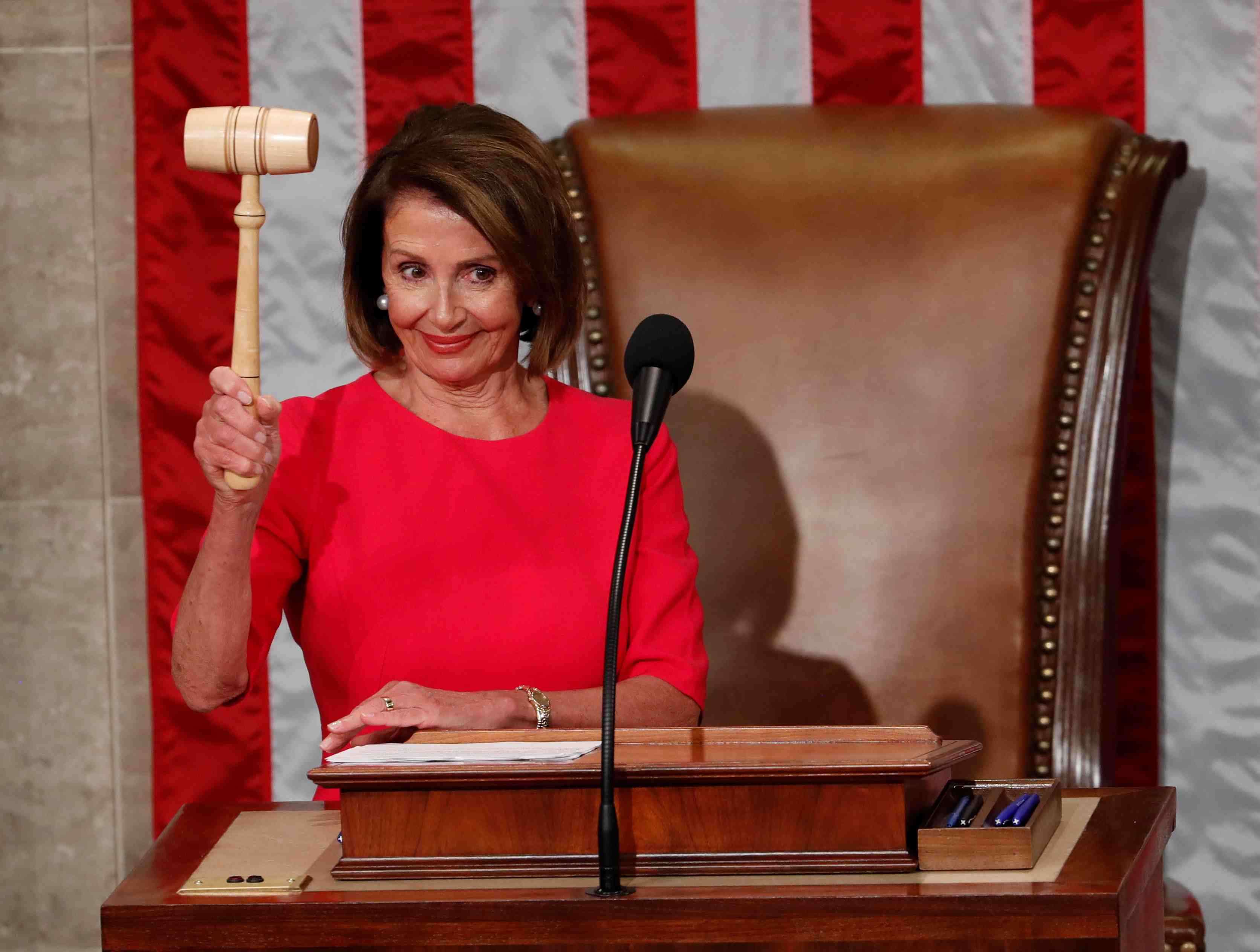 Usa: pelosi retrouve la presidence de la chambre des representants