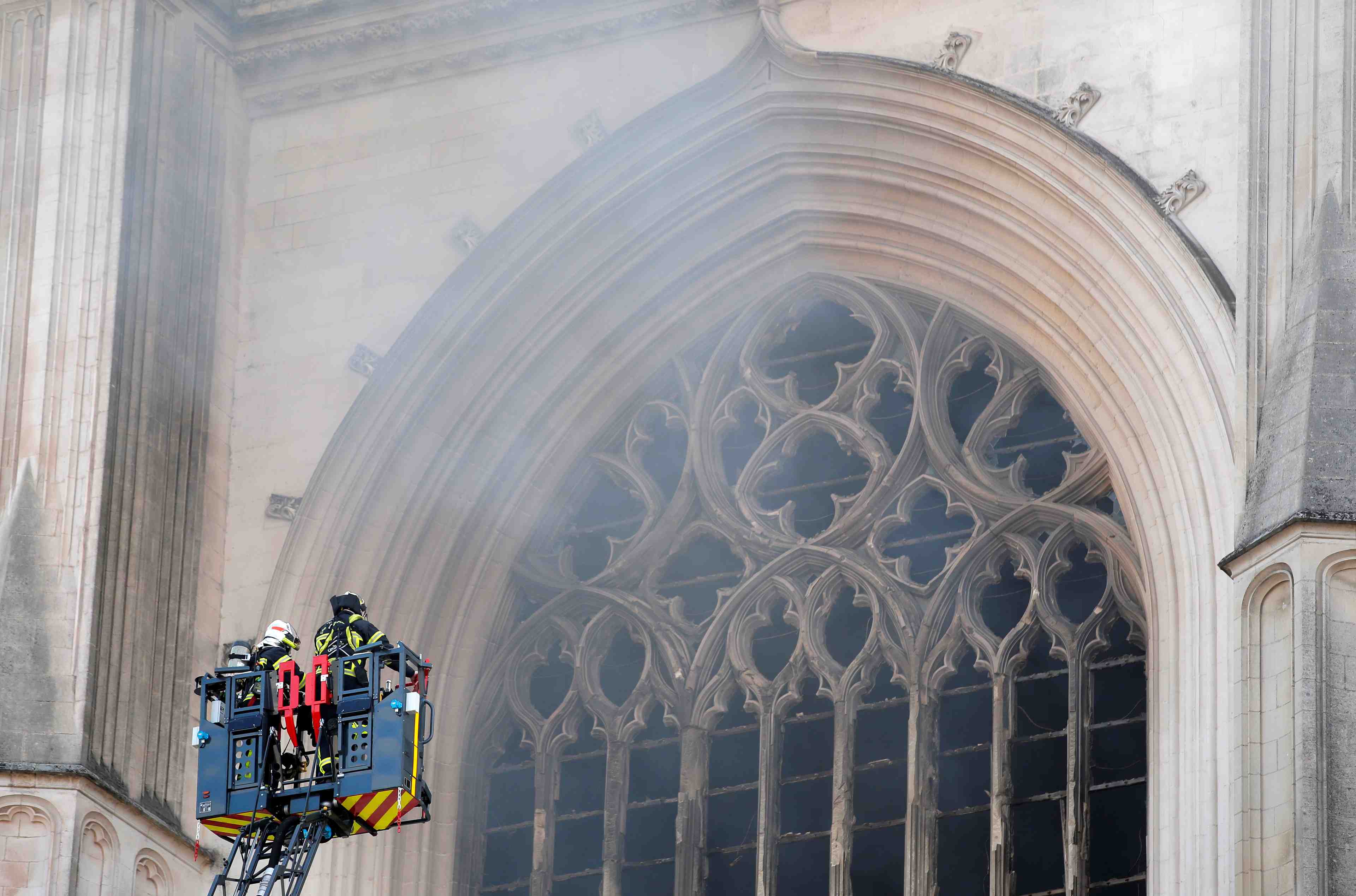 Les experts au chevet de la cathedrale de nantes, au moins 3 ans de travaux a prevoir