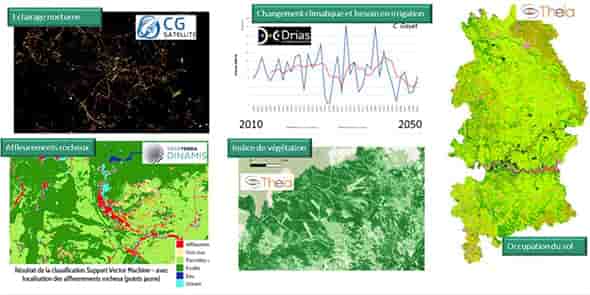 Le projet ADOPT propose d'exploiter les données de satellites d’observation de la Terre pour évaluer l’impact du changement climatique sur les territoires de sept Parcs naturels régionaux d’Occitanie