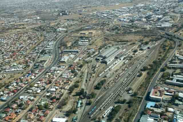 station train Windhoek namibie