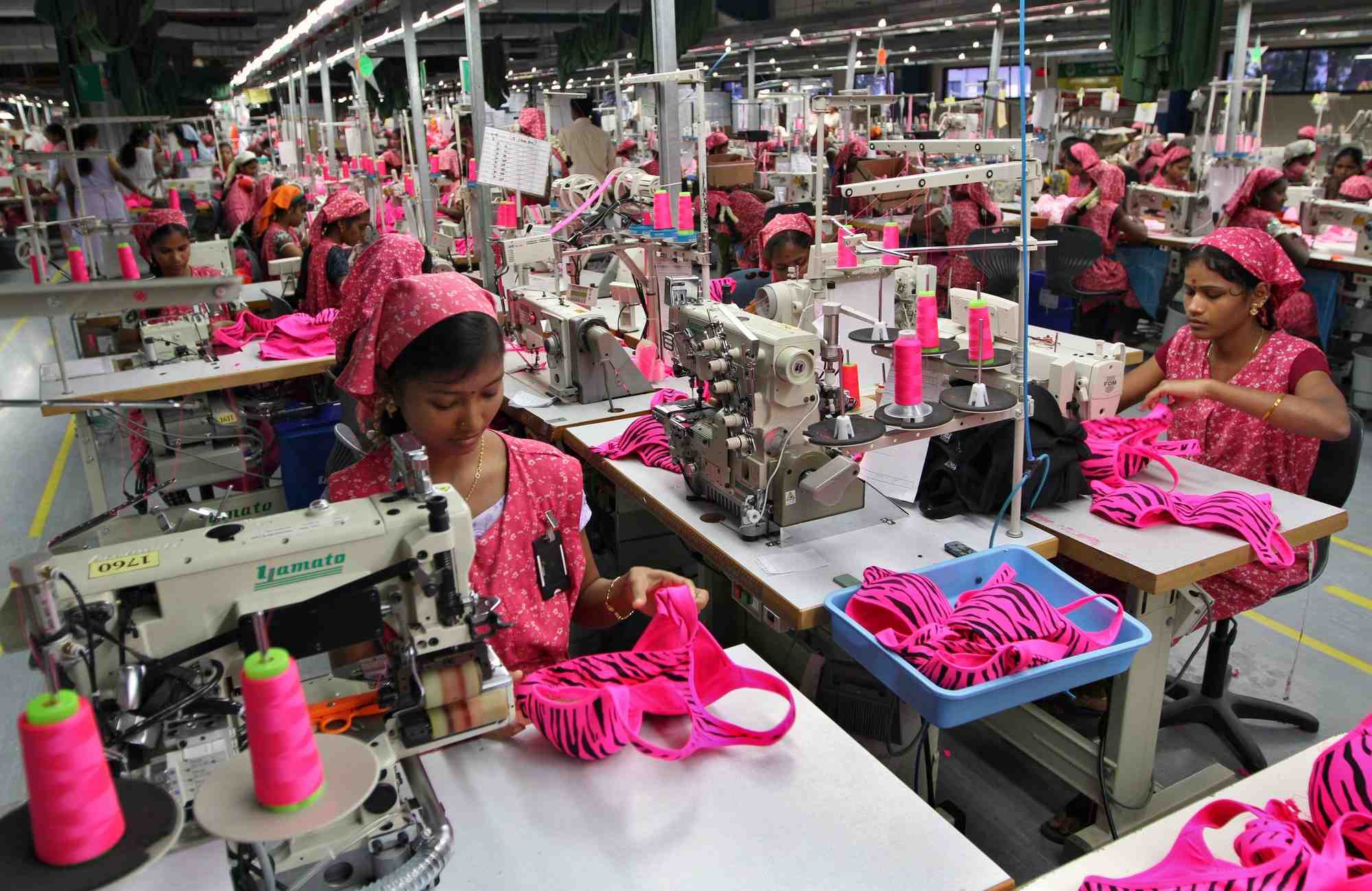 victoria's secret, usine, Inde
