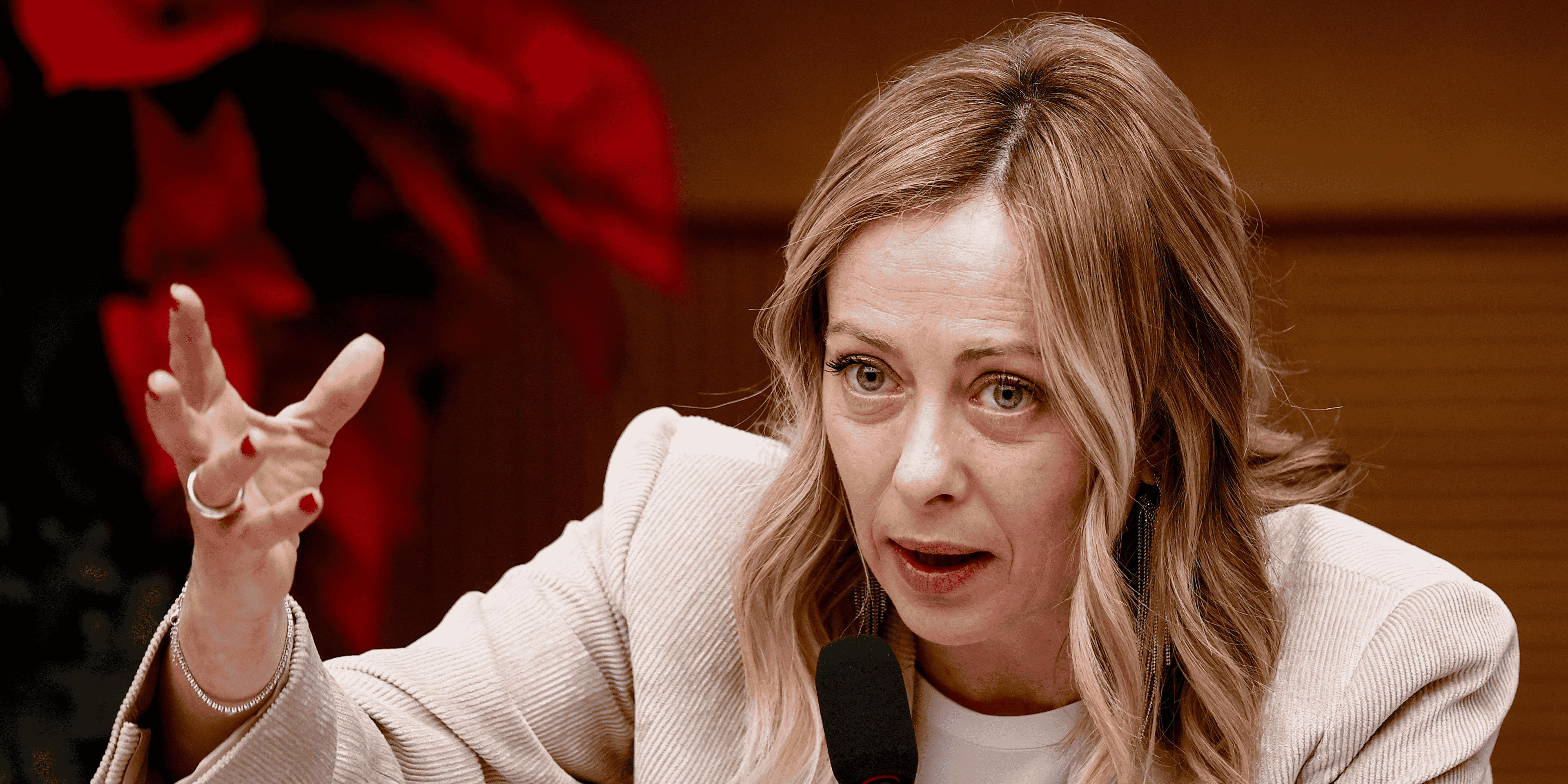 La premiere ministre italienne giorgia meloni