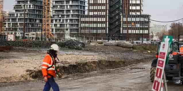 Les pertes d'emploi de chefs d'entreprise ont été particulièrement élevées dans le secteur de la construction (photo d'illustration).