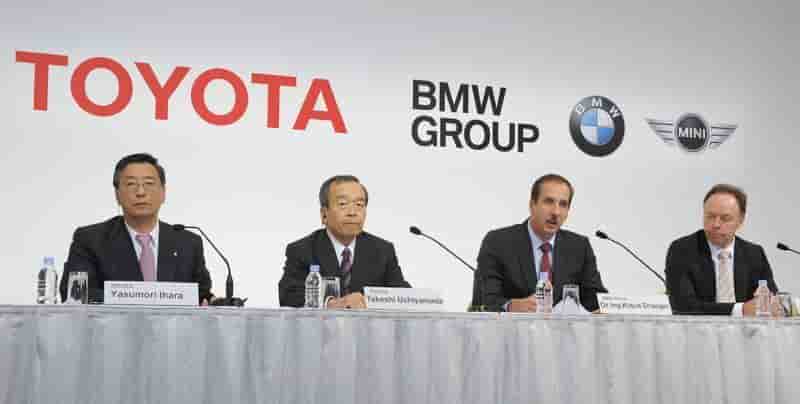Une plateforme commune BMW-Toyota pour une voiture sportive