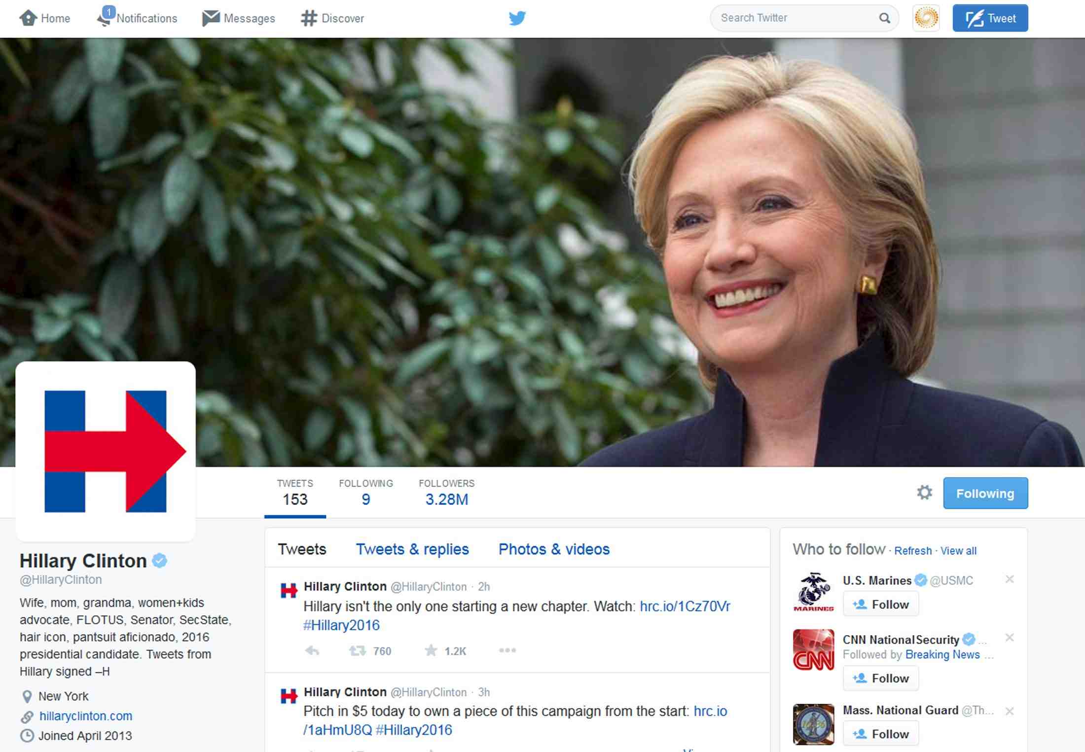 La communication numerique d'hillary clinton passee au crible des experts