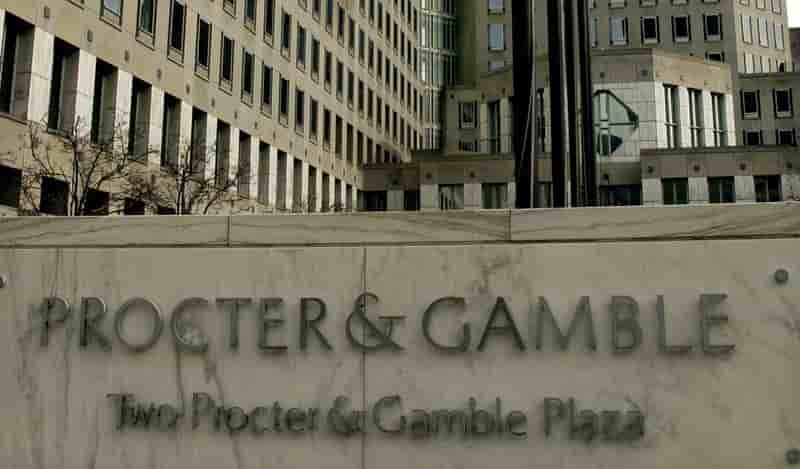 Procter & gamble publie un chiffre d'affaires en baisse de 12%