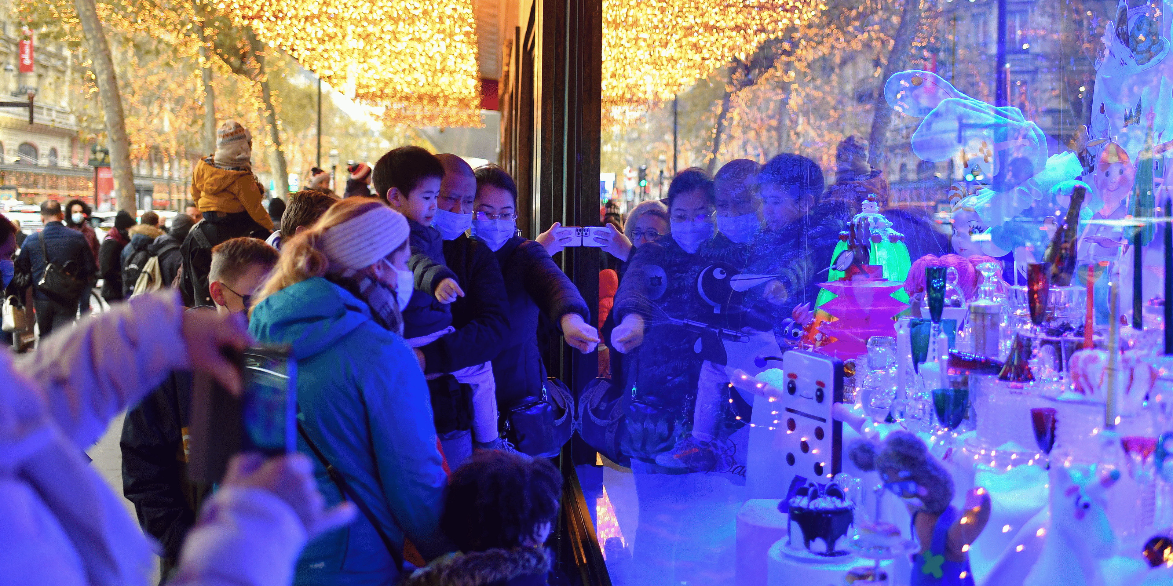 Vitrine de Noël