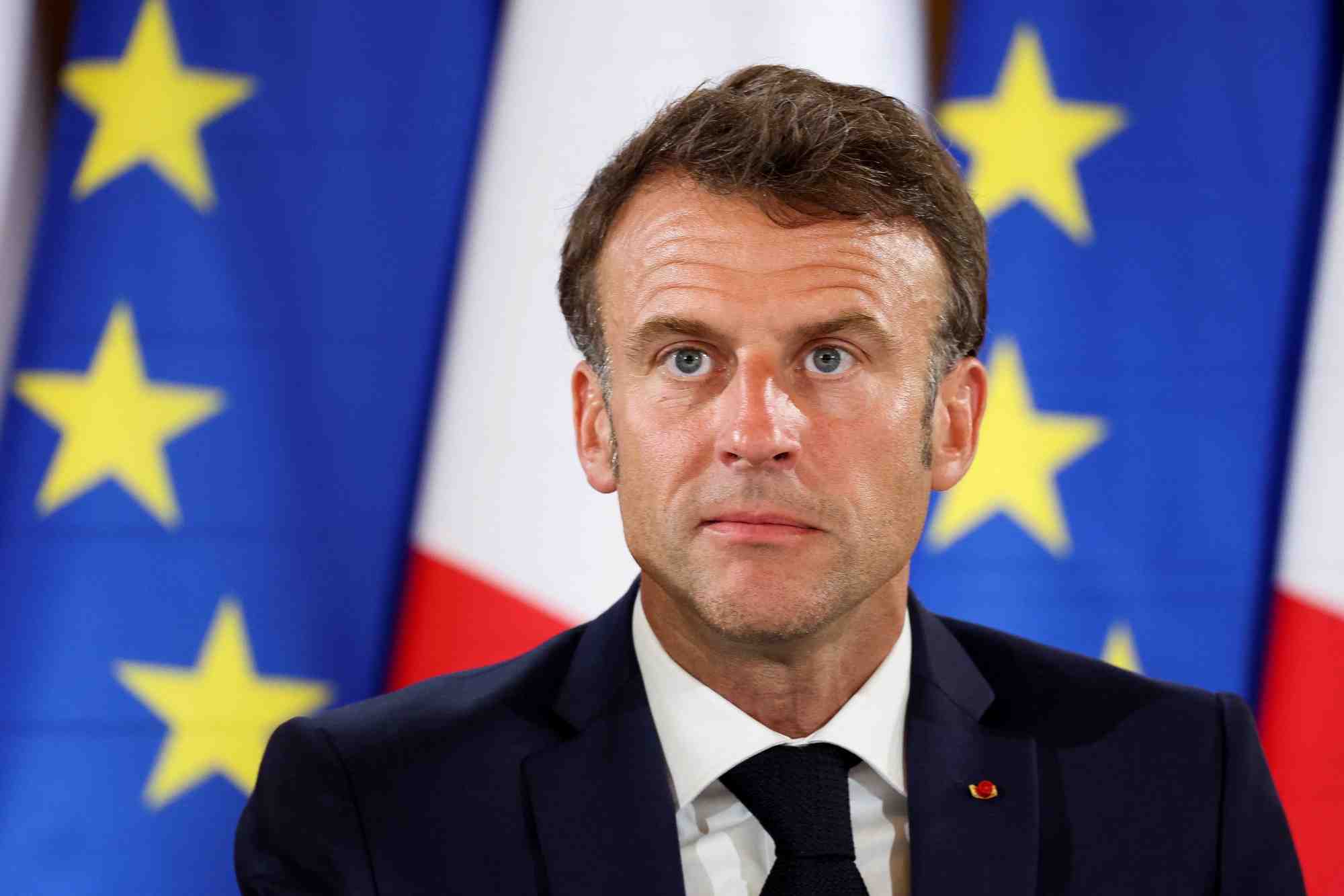 Photo du president francais, emmanuel macron