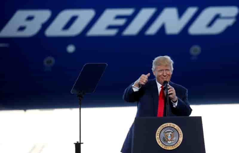 Trump visitera une usine boeing pour vanter sa reforme fiscale