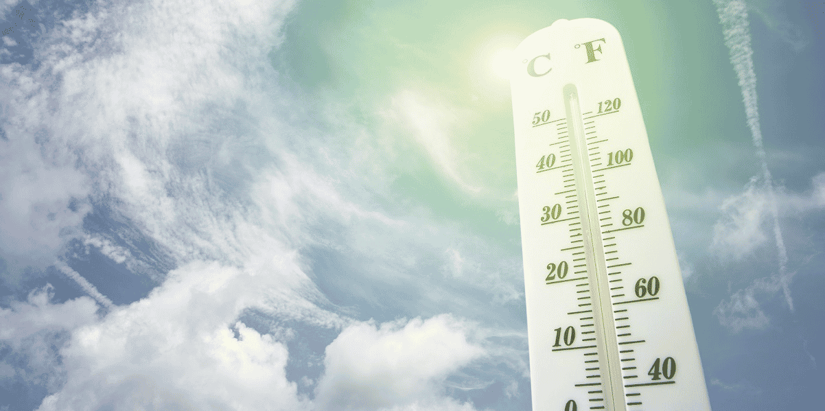 thermomètre, climat, température