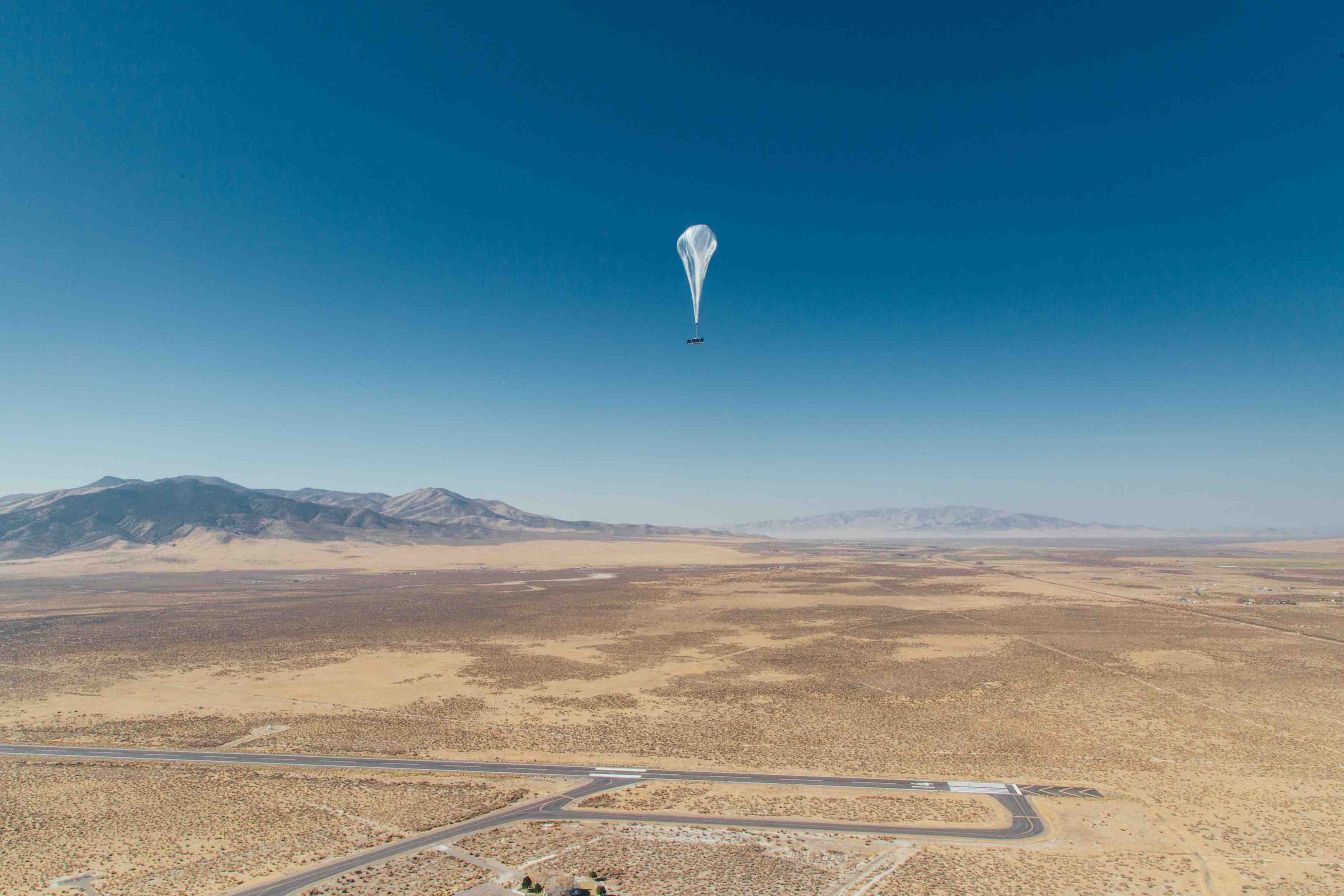 Le projet loon d'acces internet par des ballons flottants