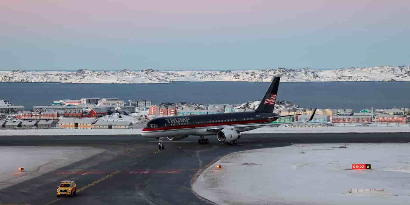 Le 7 janvier 2025, le fils de Donald Trump, Donald Trump Jr., s'est rendu à Nuuk, la capitale du Groenland.