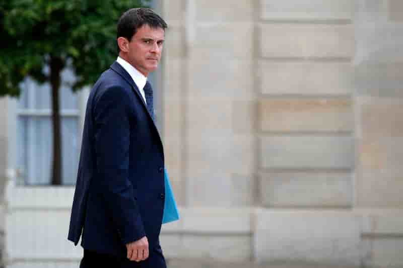 Manuel Valls à l'université du Medef en plein marasme économique