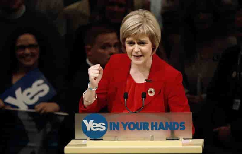 Nicola Sturgeon va succéder à Alex Salmond en Ecosse