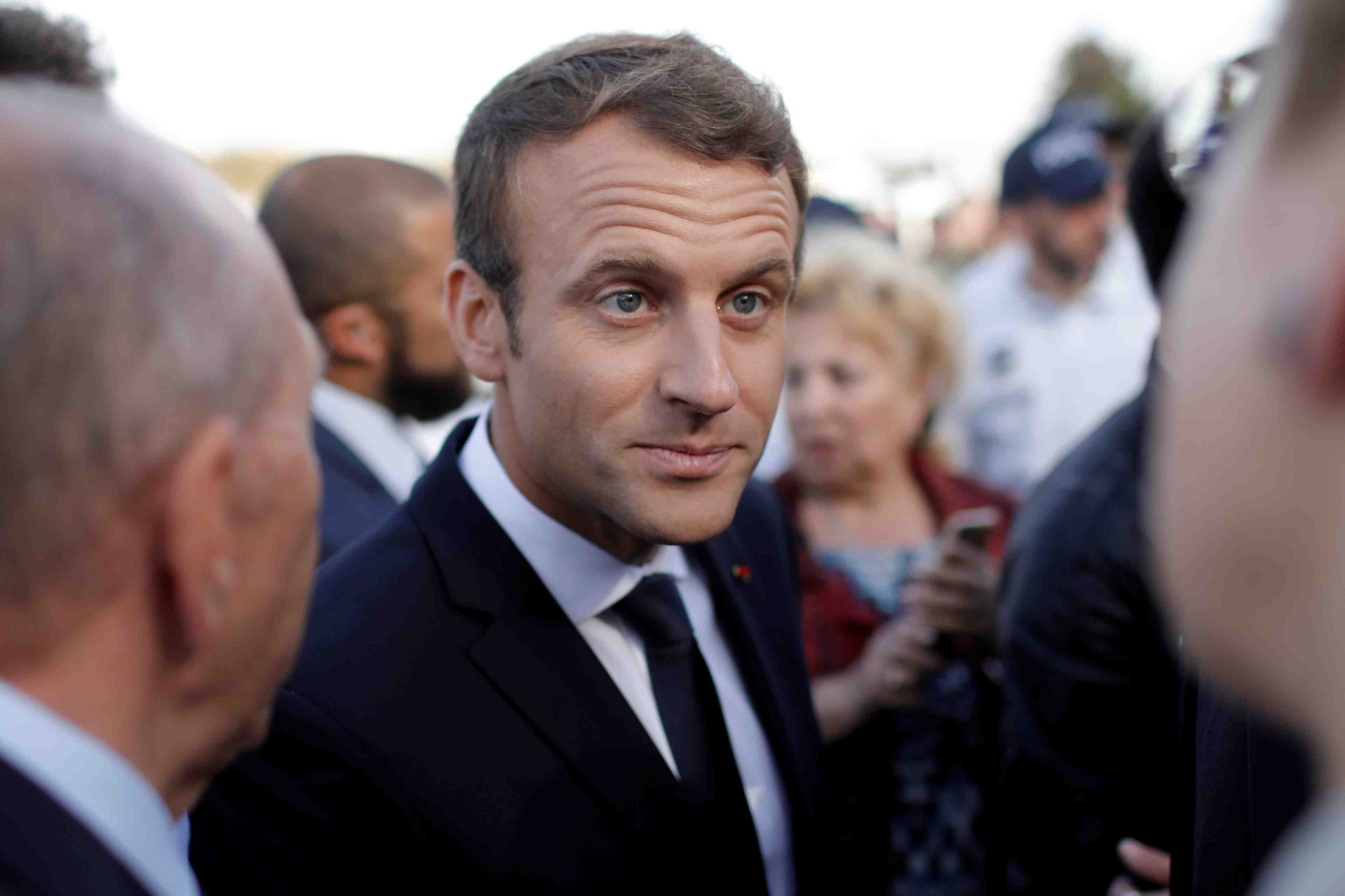 Premier test pour les propositions de macron a tallinn