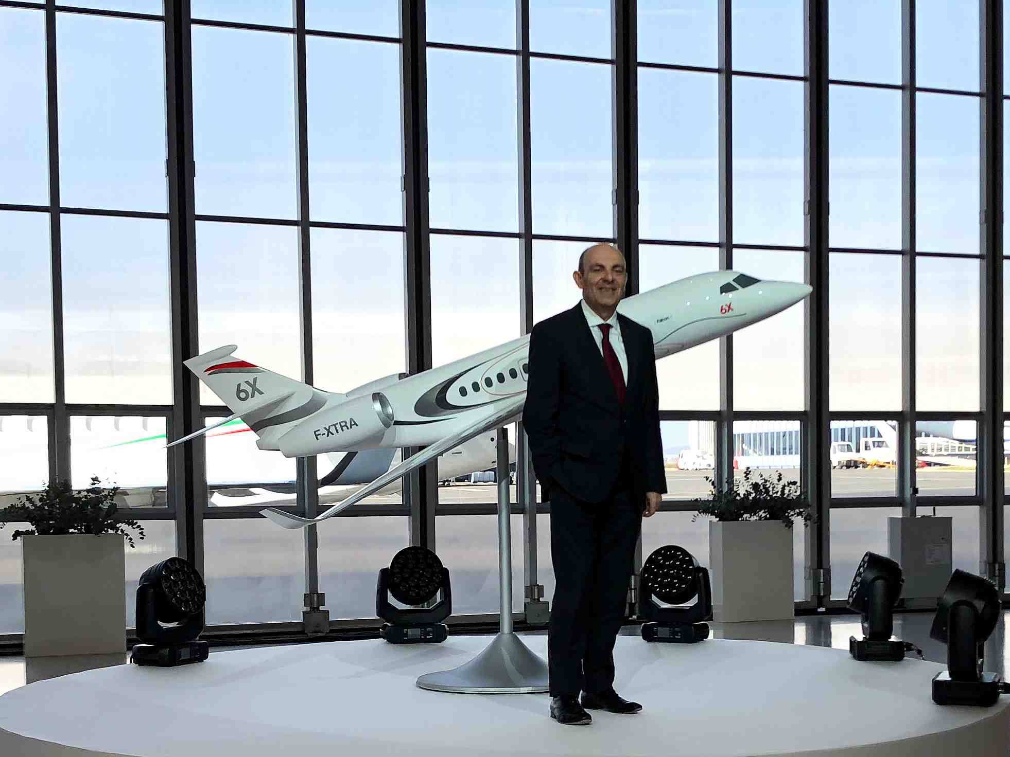 Dassault aviation lance un nouveau programme d'affaires falcon
