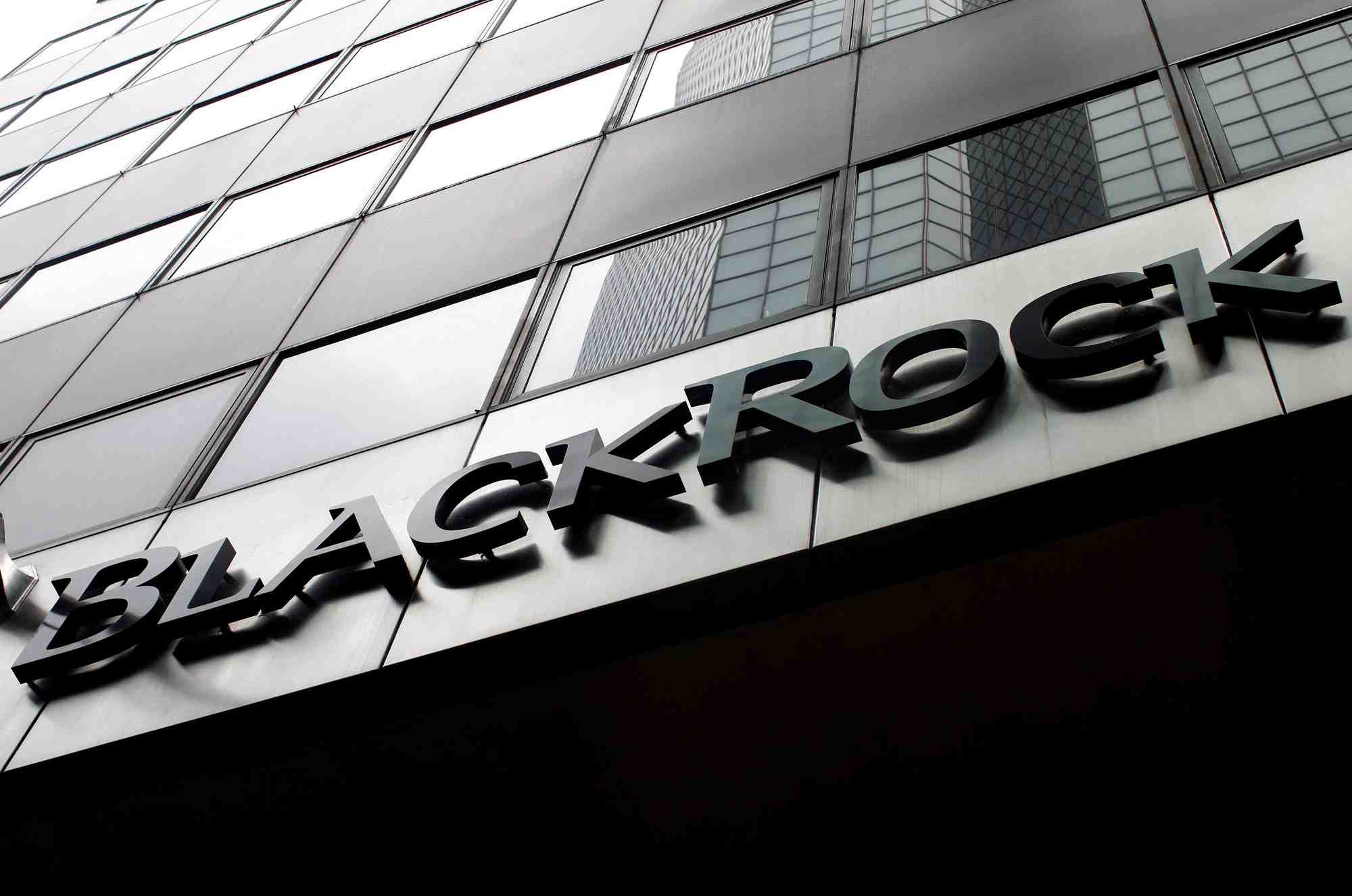 Un batiment blackrock a new york