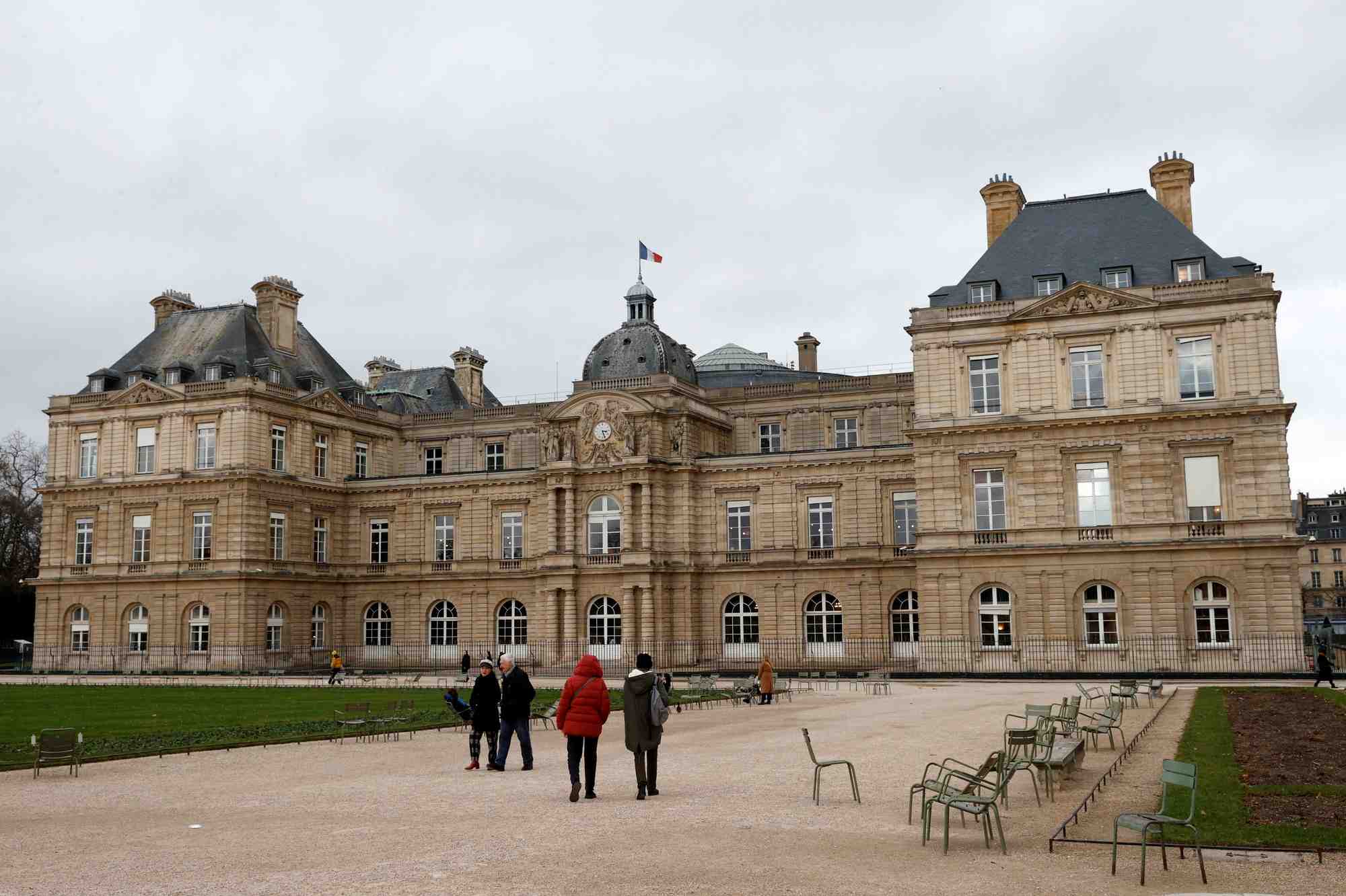 Photo du batiment du senat francais