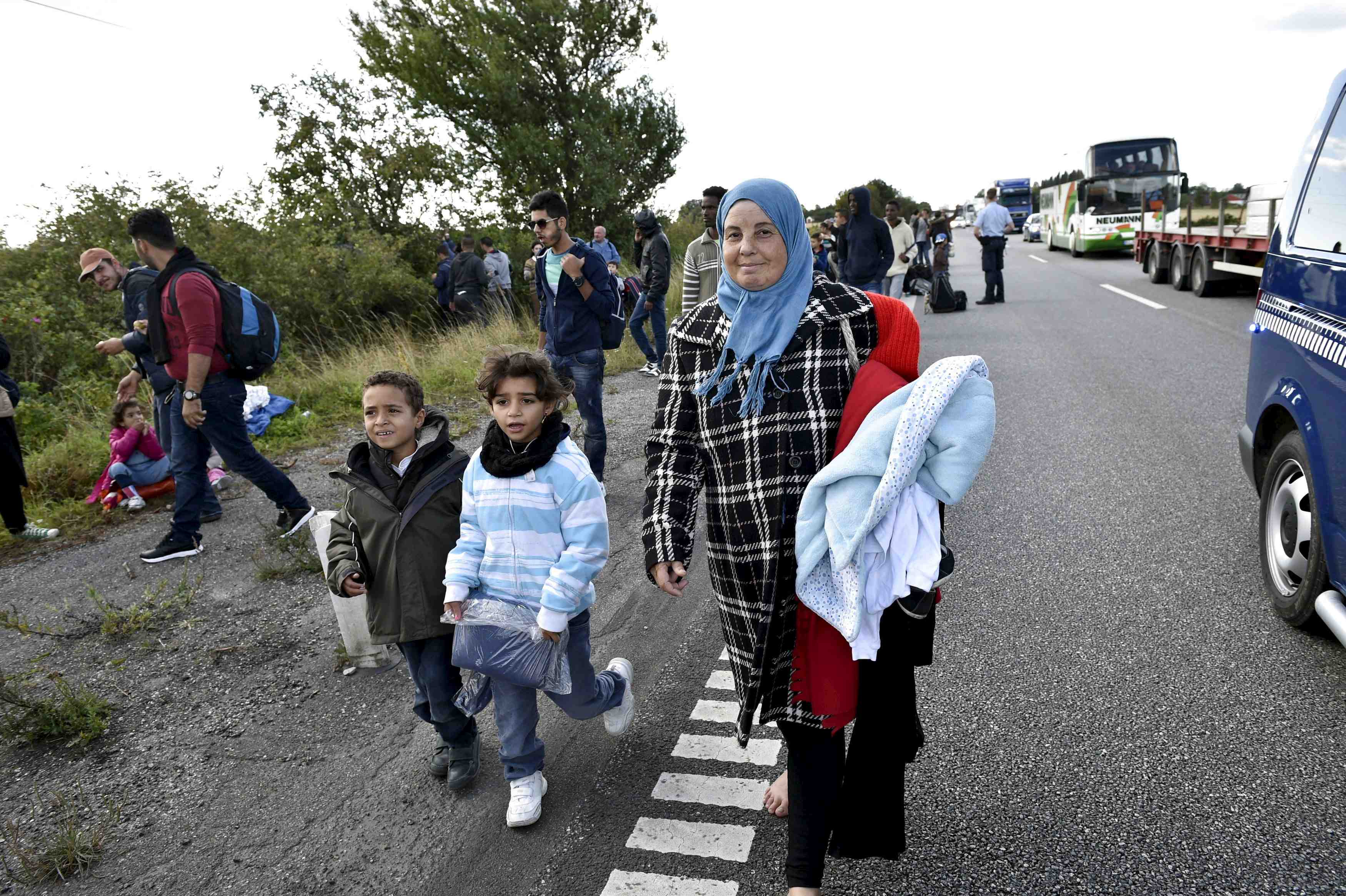 La suede, terre d'accueil des enfants refugies