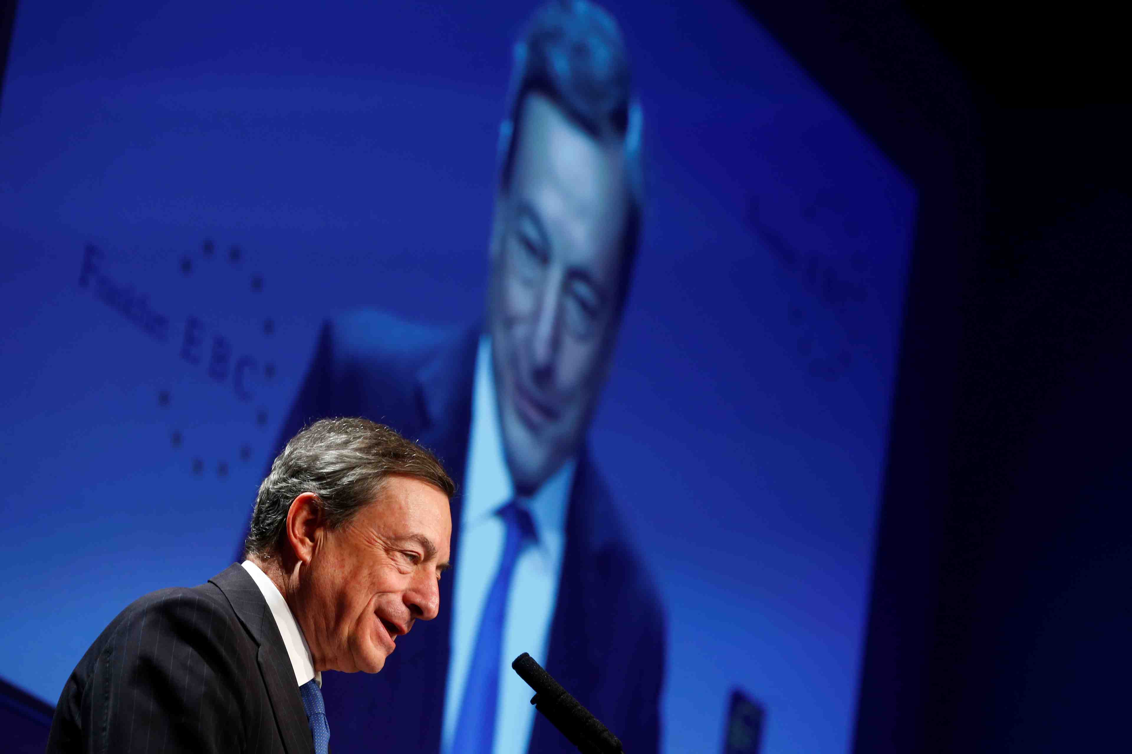 Draghi juge le cycle resistant malgre un creux temporaire