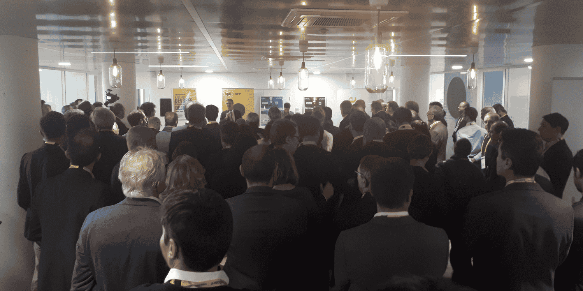L'inauguration des nouveaux locaux de Bpifrance, situés quai de Paludate