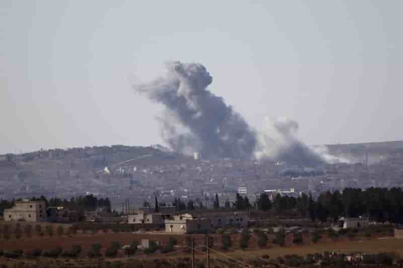 L'armee syrienne s'approche d'al bab assiegee par les turcs