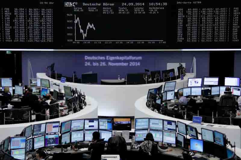 Les Bourses européennes orientées à la hausse à mi-séance