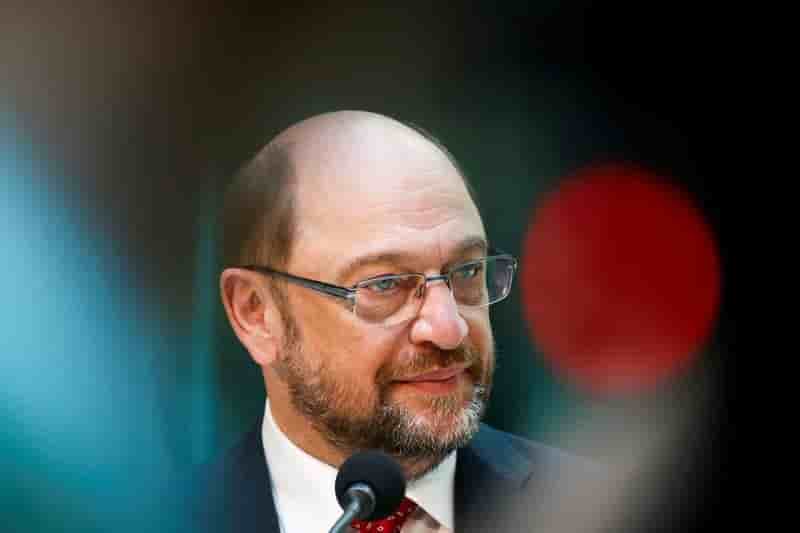 Schulz soutient le projet de macron d'un budget commun des pays de la zone euro