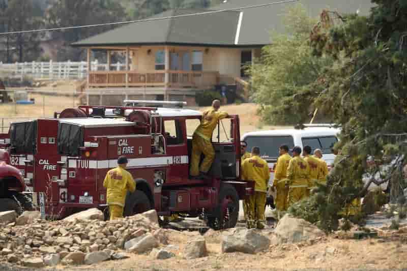 L'incendie en californie commence a etre maitrise