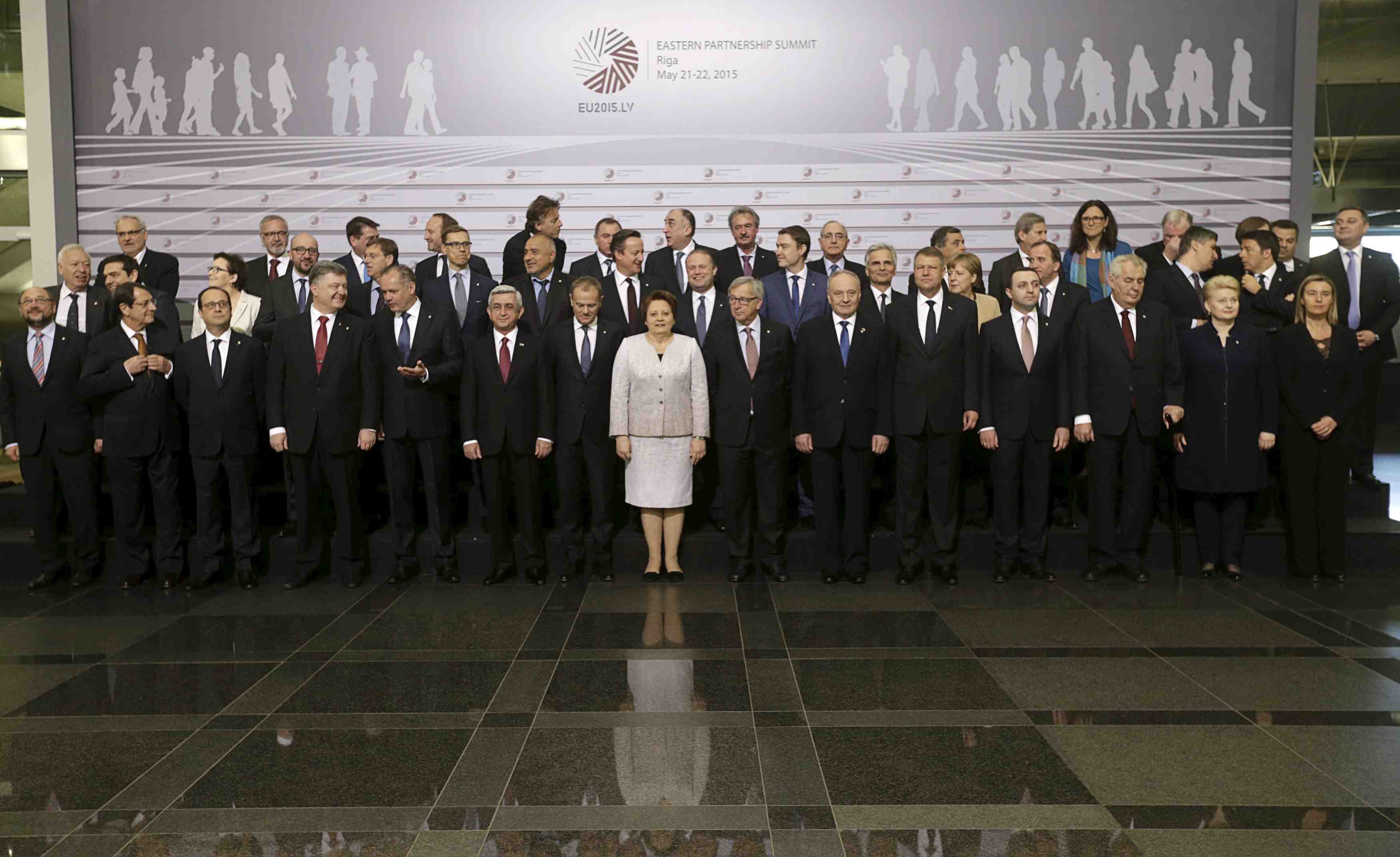 Un sommet du "partenariat oriental" prudent a riga